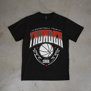 Thunder Basketball Team T-Shirt