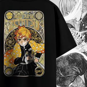 Zenitsu Thunder Card Tee