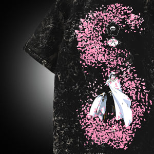 Byakuya Kuchiki "Petal Storm" Vintage Tee