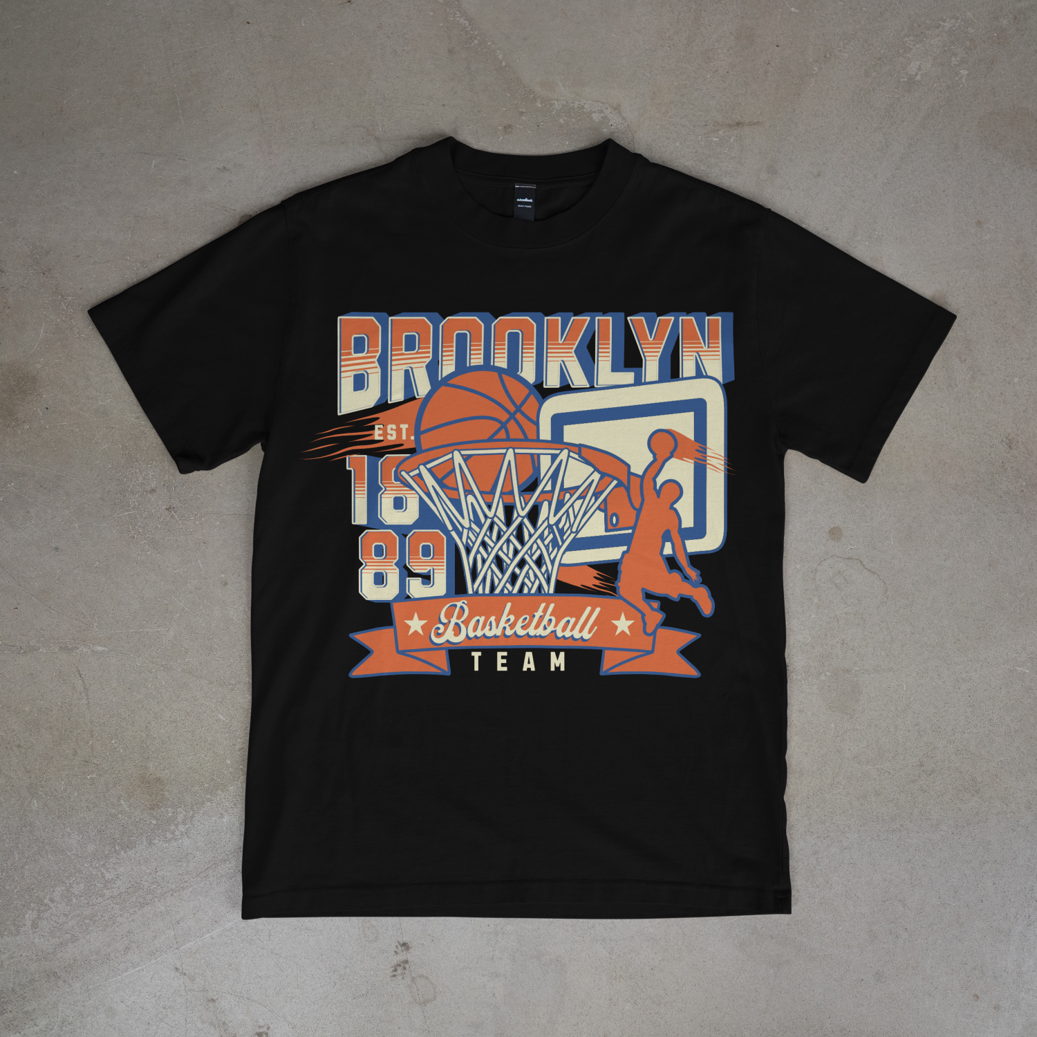Brooklyn 1898 Basketball Vintage T-Shirt