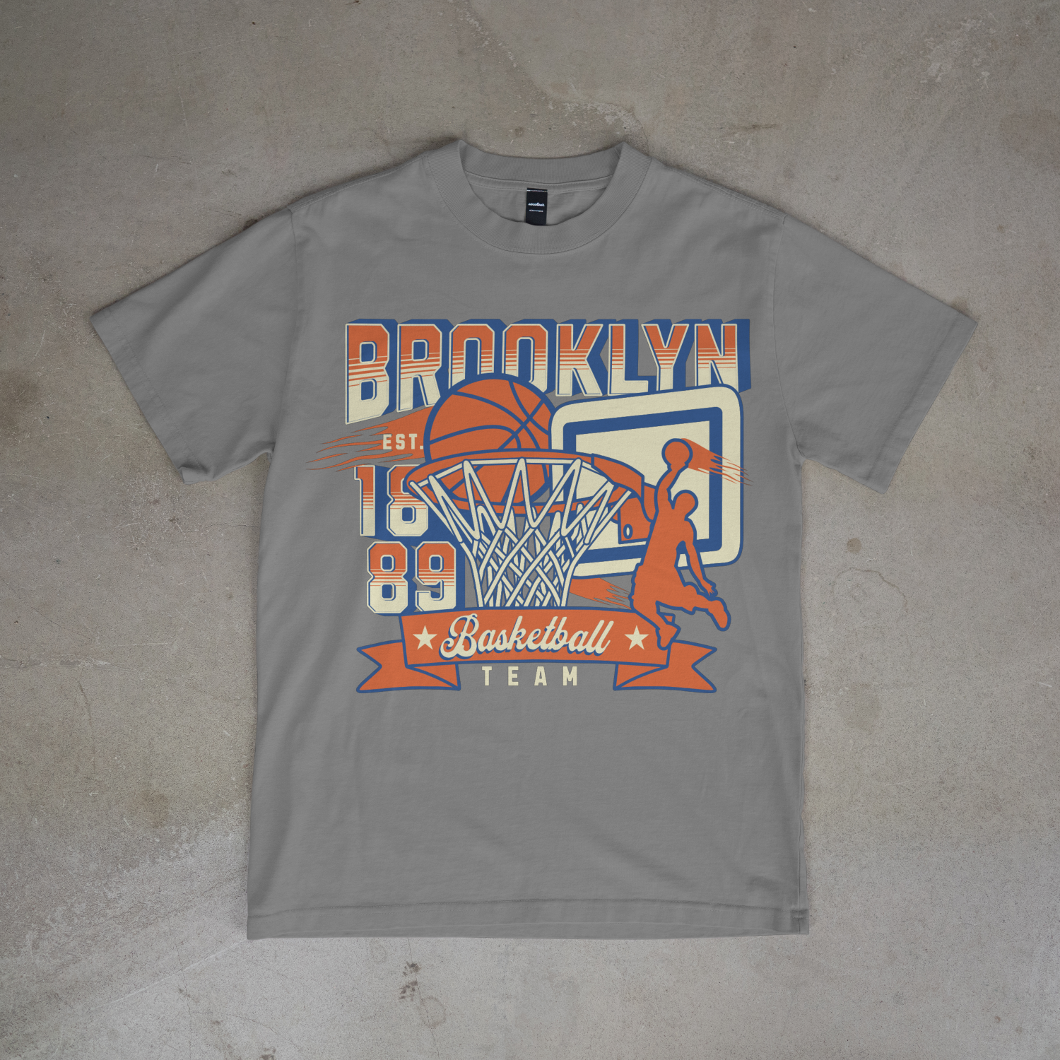 Brooklyn 1898 Basketball Vintage T-Shirt