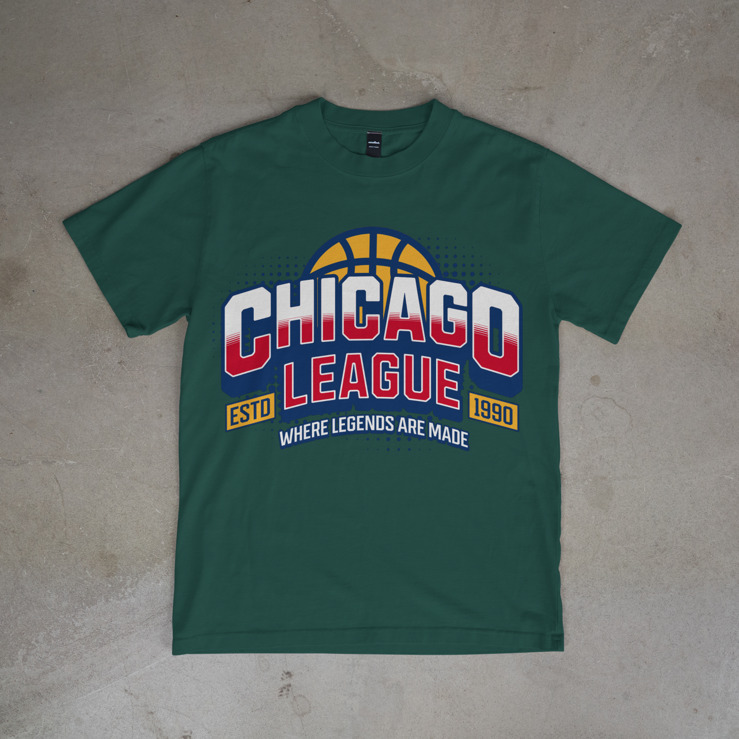 Chicago League Varsity Basketball T-Shirt