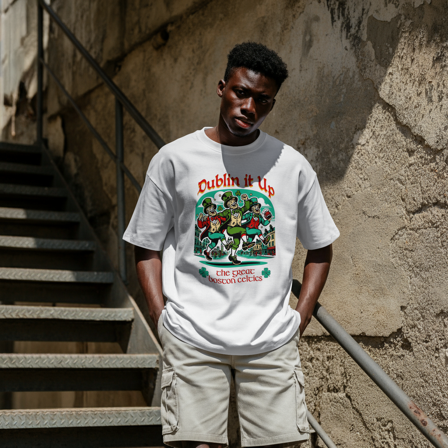 Dublin It Up Irish Basketball Fan T-Shirt