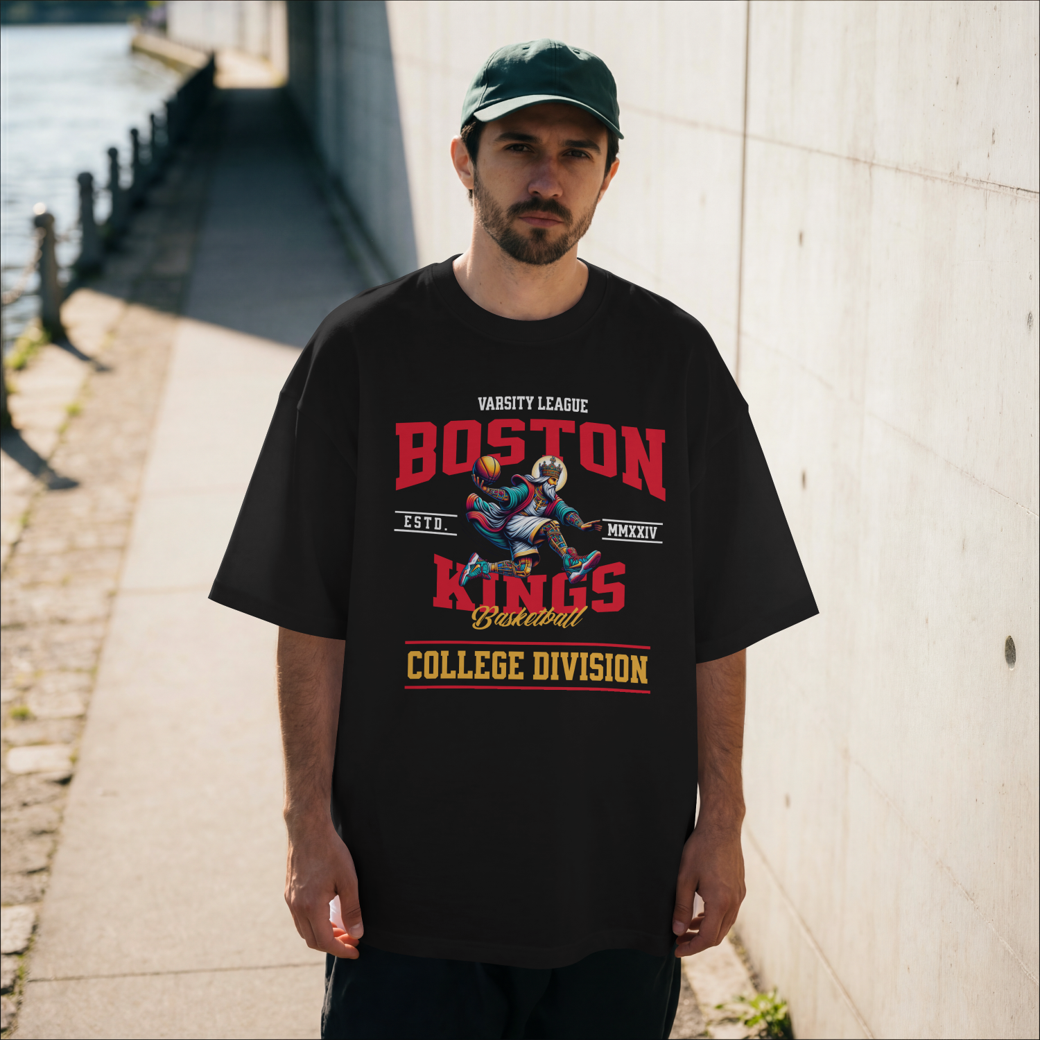 Boston Kings Varsity Basketball T-Shirt