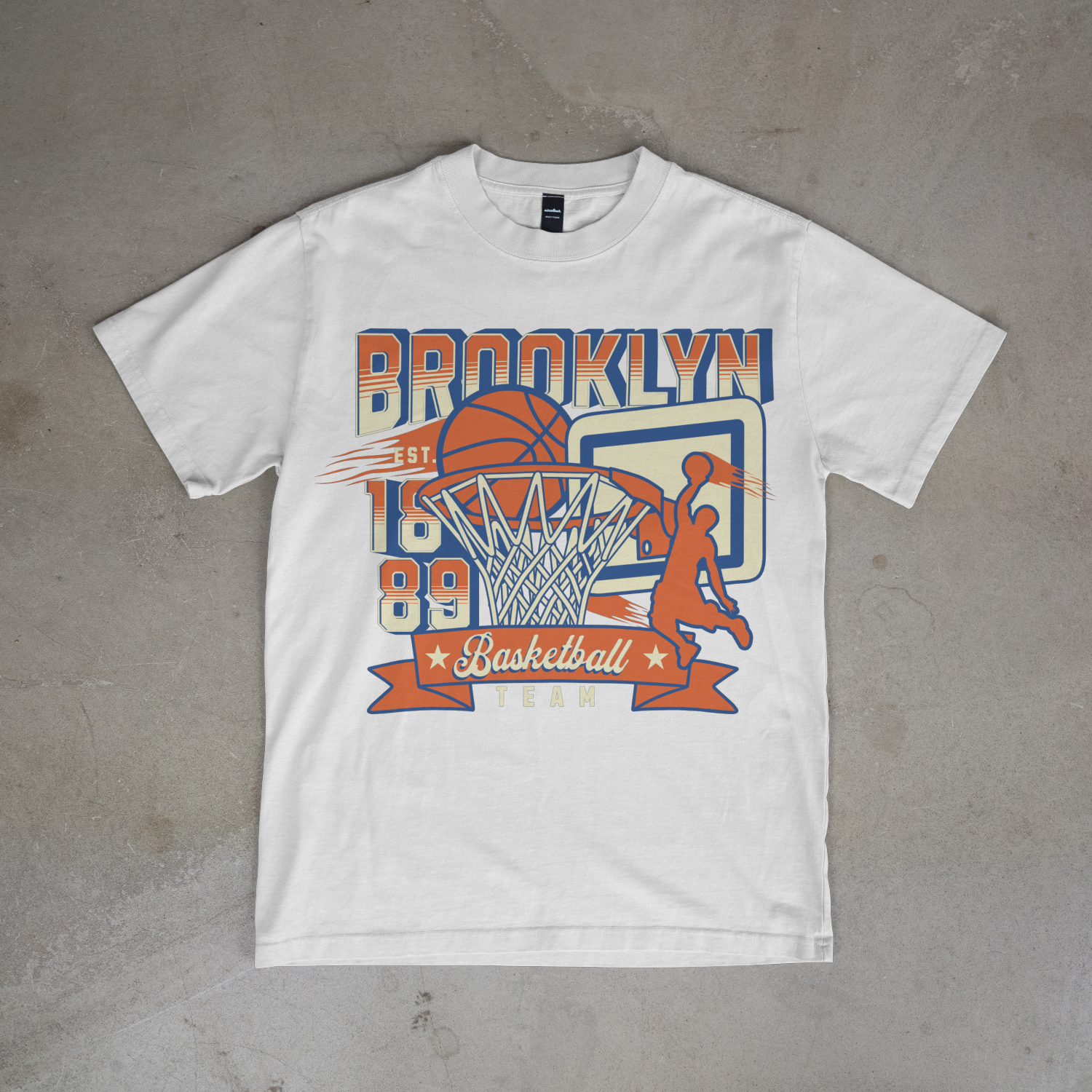 Brooklyn 1898 Basketball Vintage T-Shirt