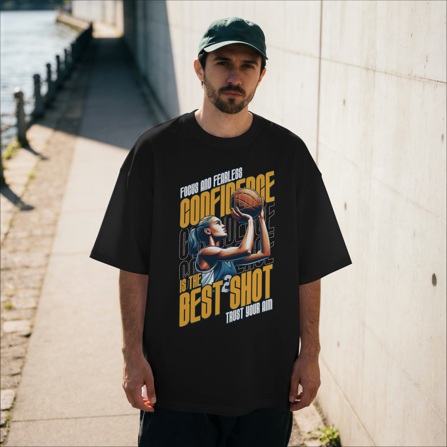 Fearless Confidence Basketball T-Shirt