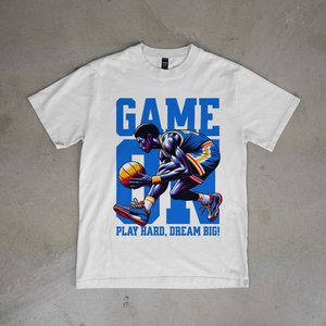 Game On Play Hard Dream Big Basketball T-Shirt