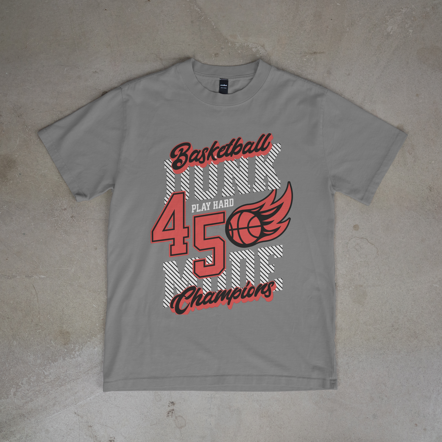 Dunk 45 Basketball Champions T-Shirt