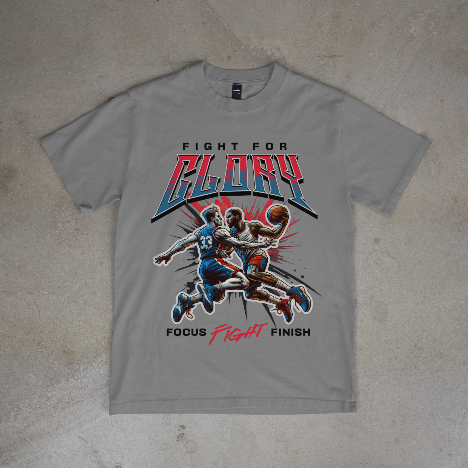 Glory Fight Basketball T-Shirt