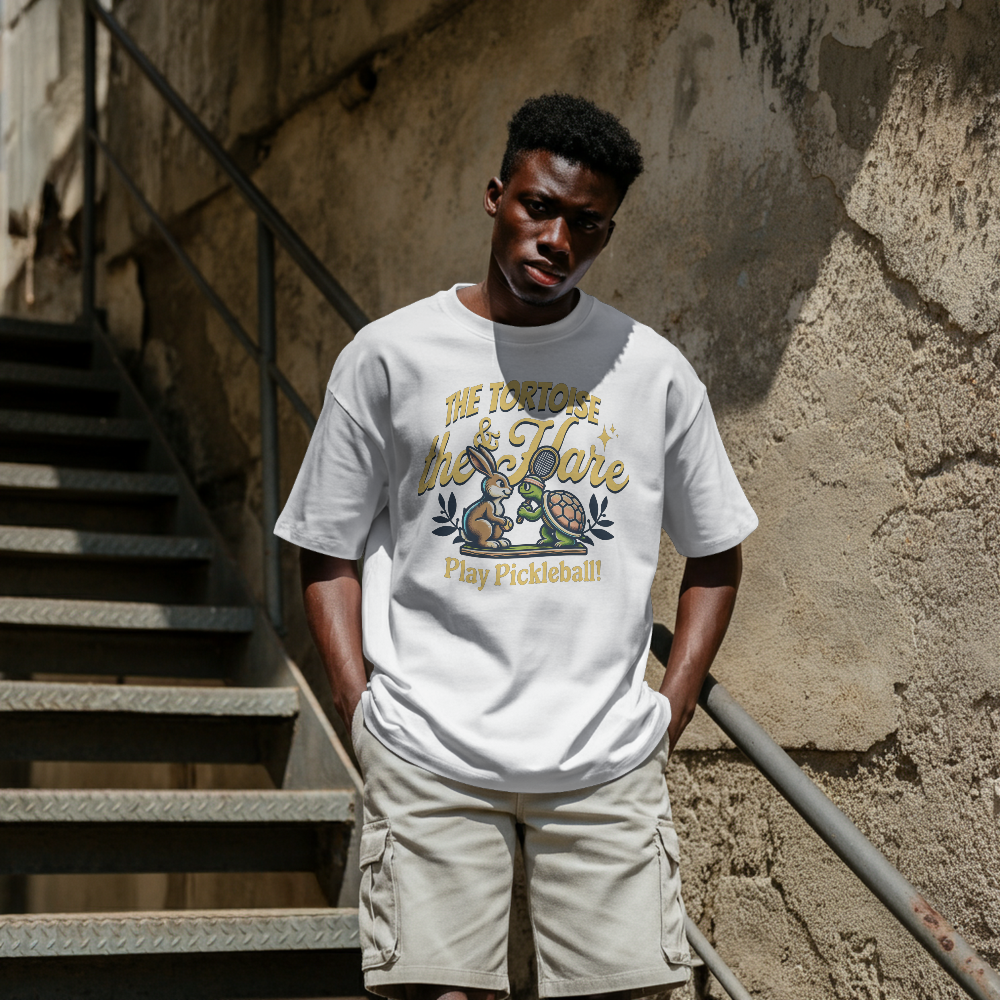 Pickleball Tortoise & Hare Tee