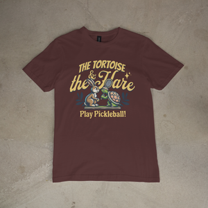 Pickleball Tortoise & Hare Tee