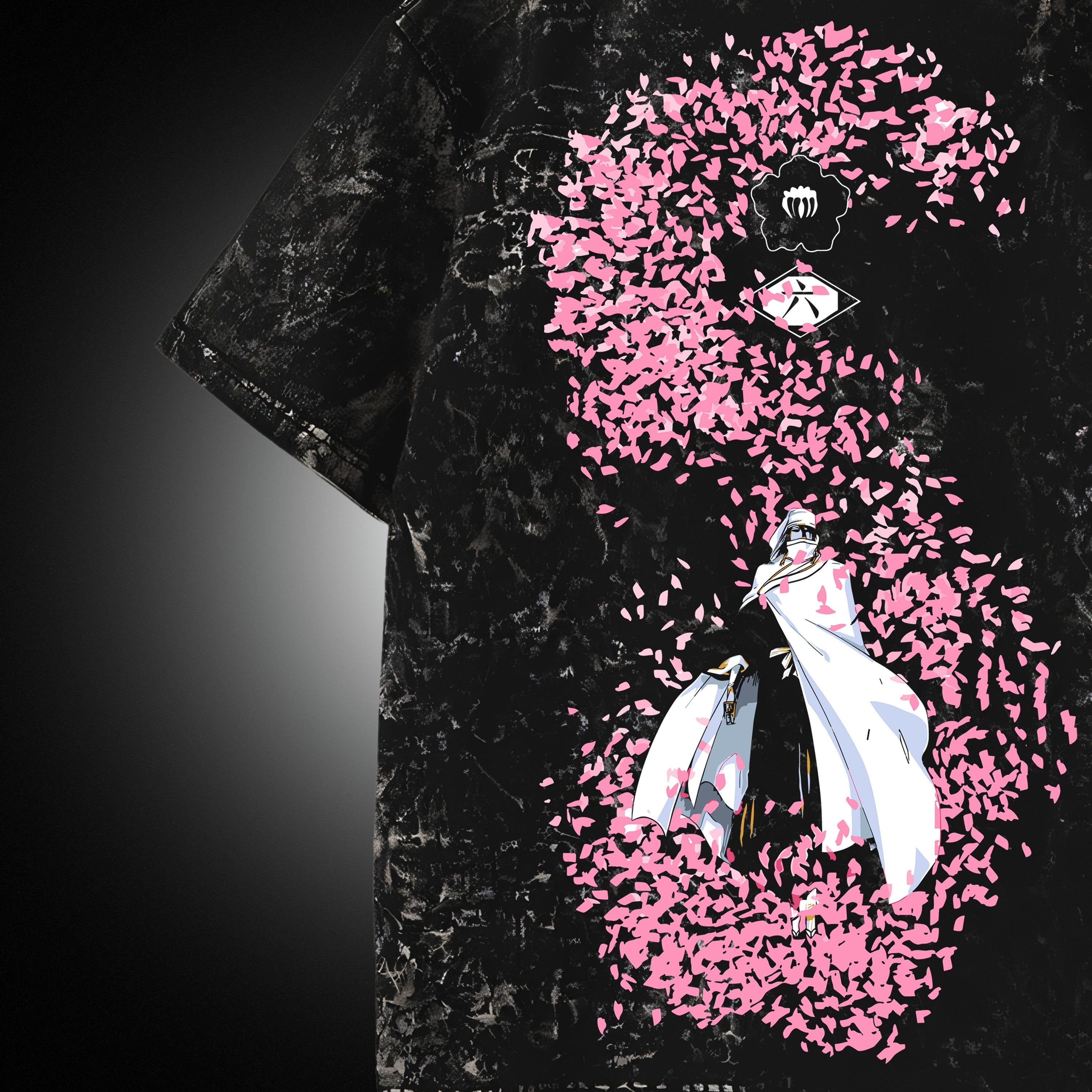 Byakuya Kuchiki "Petal Storm" Vintage Tee
