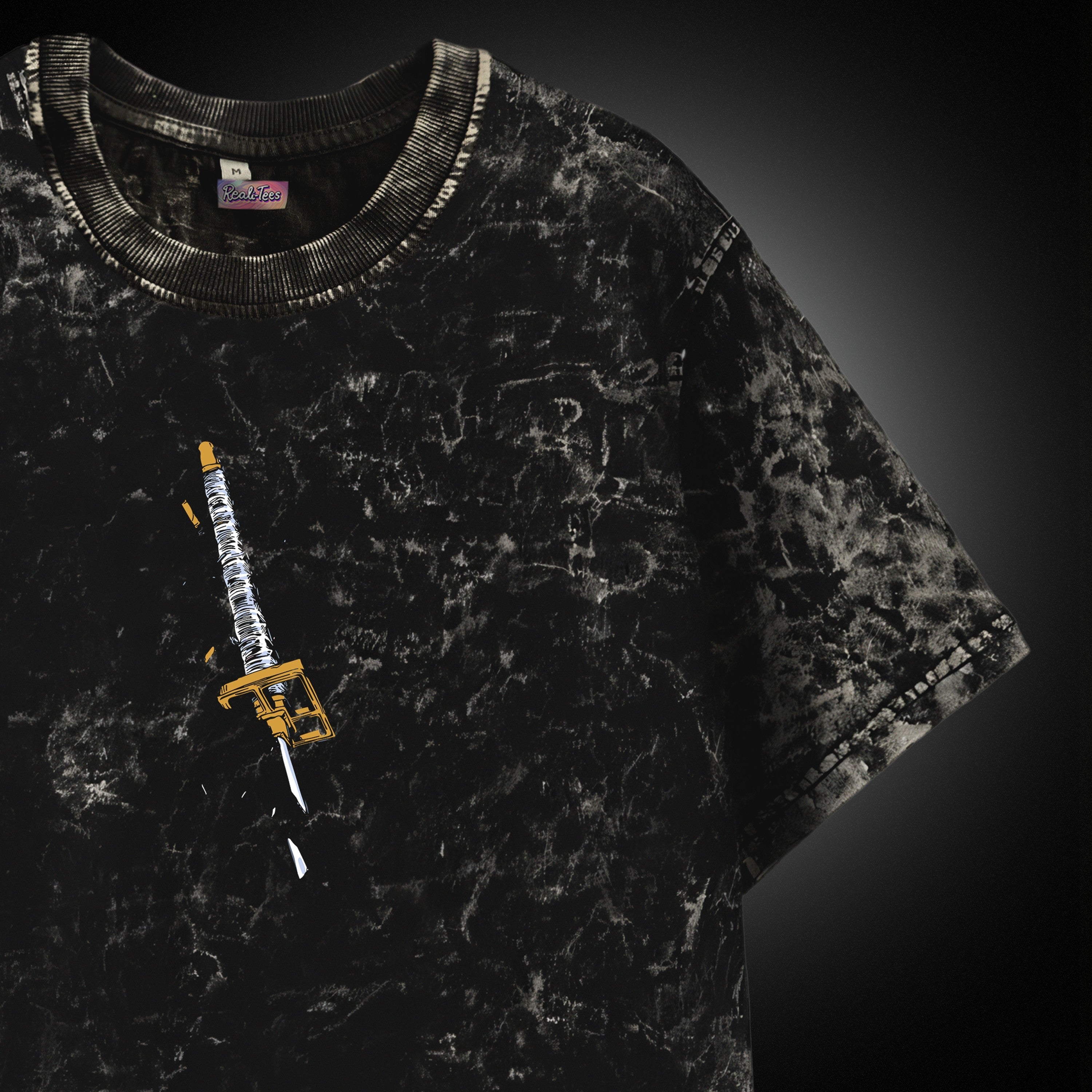 Byakuya Kuchiki "Petal Storm" Vintage Tee