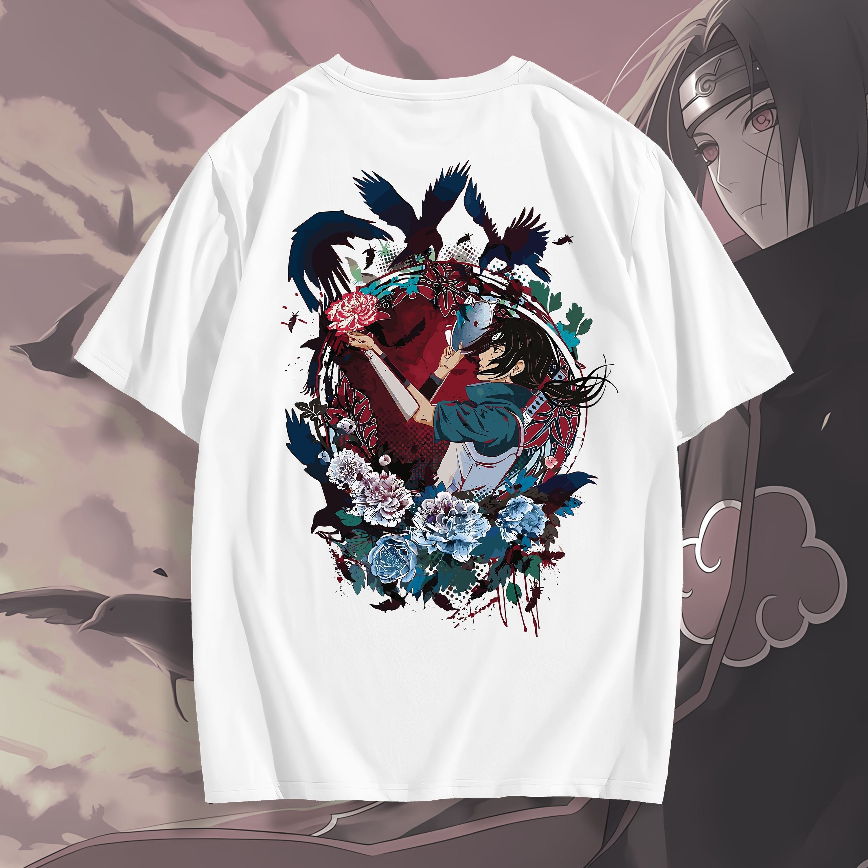 Itachi – The Bloom of Shadows Tee